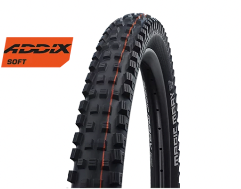 Schwalbe Magic Mary 29'' Super Gravity ADDIX Soft (Orange) 29 x 2.4 Black
