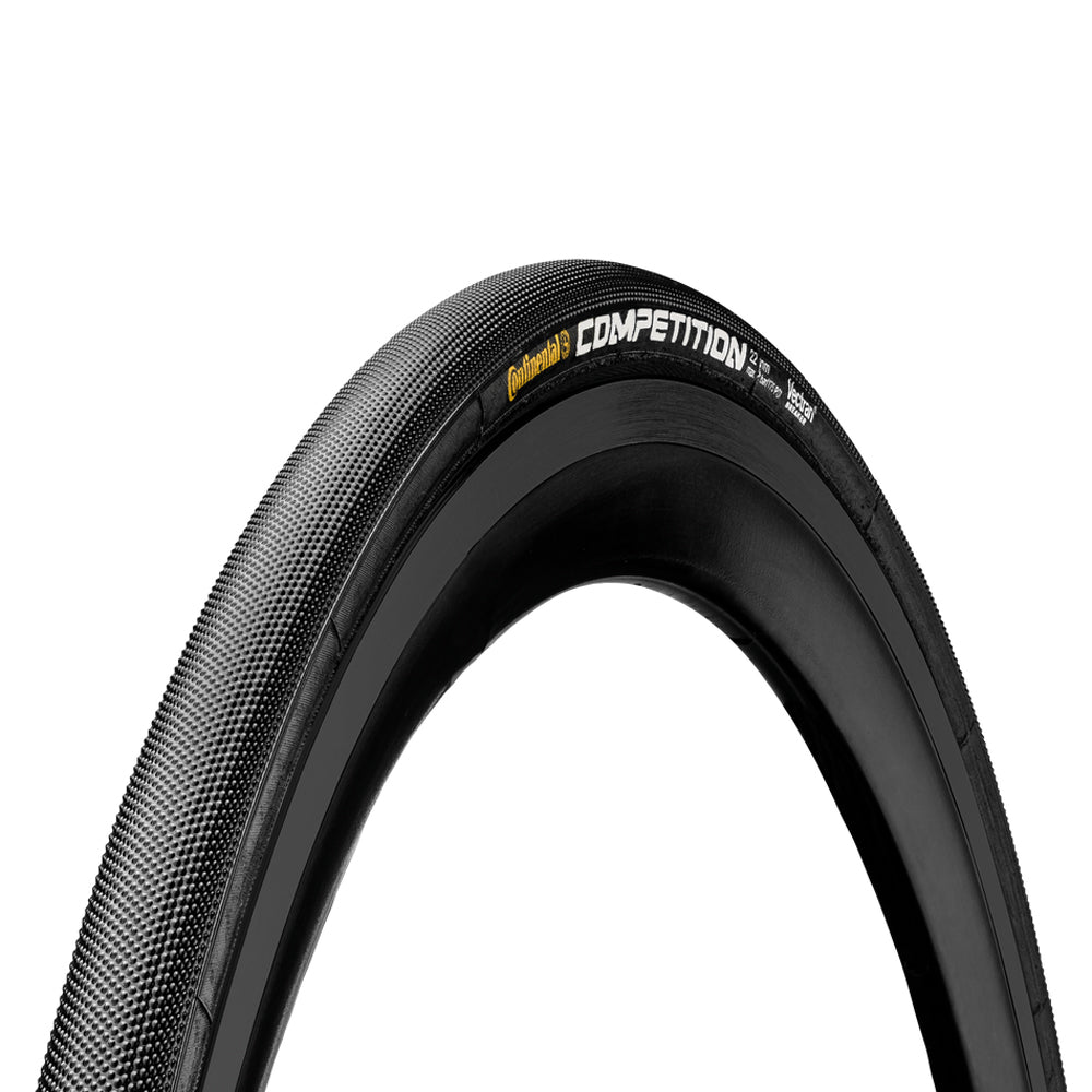 Continental Competition Tubular Tyre 28" x 25mm Black Chilli Compound and Vectran Breaker, Black