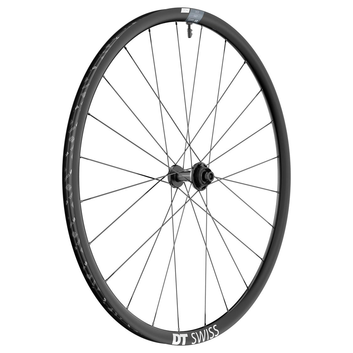Roue Avant DT Swiss ER 1400 DICUT 28" 21mm - Disque, Tubeless Ready - État Neuf (micro Rayures)
