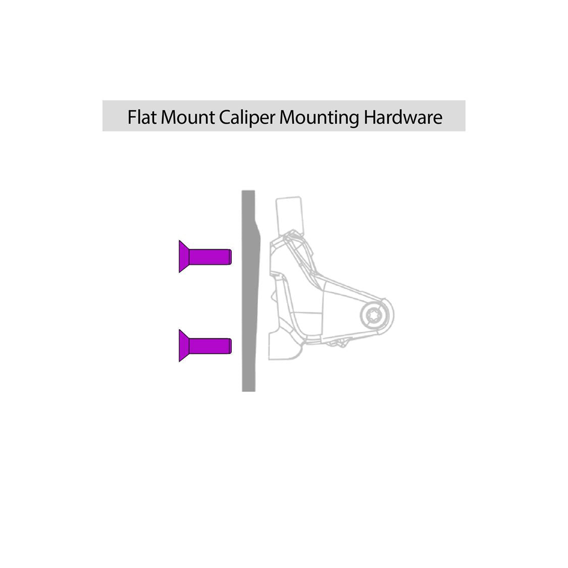 SRAM Flat Mount Caliper Mounting Hardware brobike