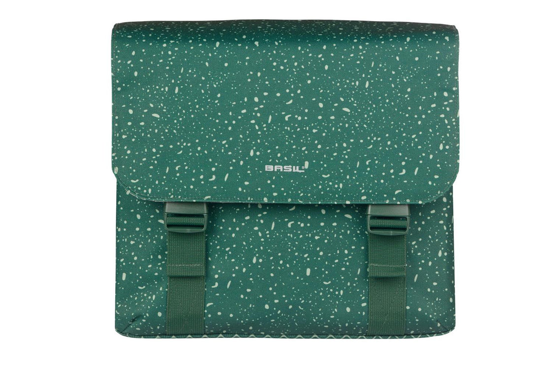 18419 Basil Flair double bicycle bag MIK green_2-m