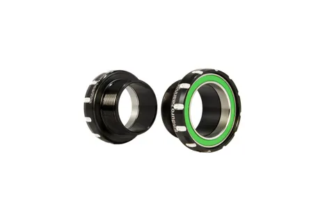 Enduro Premium Bottom Bracket BSA 68/73 to 30mm Cranks XD-15 Pro Black