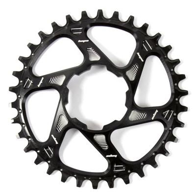 Hope Spiderless Retainer Ring , 32T Boost Black  Chainring