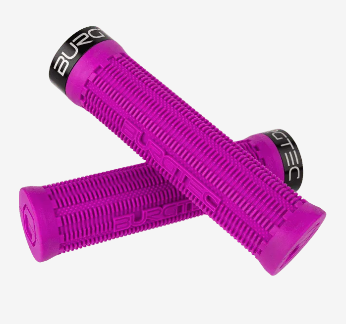 Burgtec Bartender Pro Greg Minnaar Grip Signature Purple Rain Single Lock On