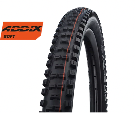 Schwalbe Big Betty 27.5'' Super Gravity ADDIX Soft (Orange) Folding 27.5 x 2.4 Black