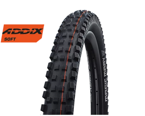 Schwalbe Magic Mary 27.5'' Super Trail ADDIX Soft (Orange) Folding 27.5 x 2.6 Black