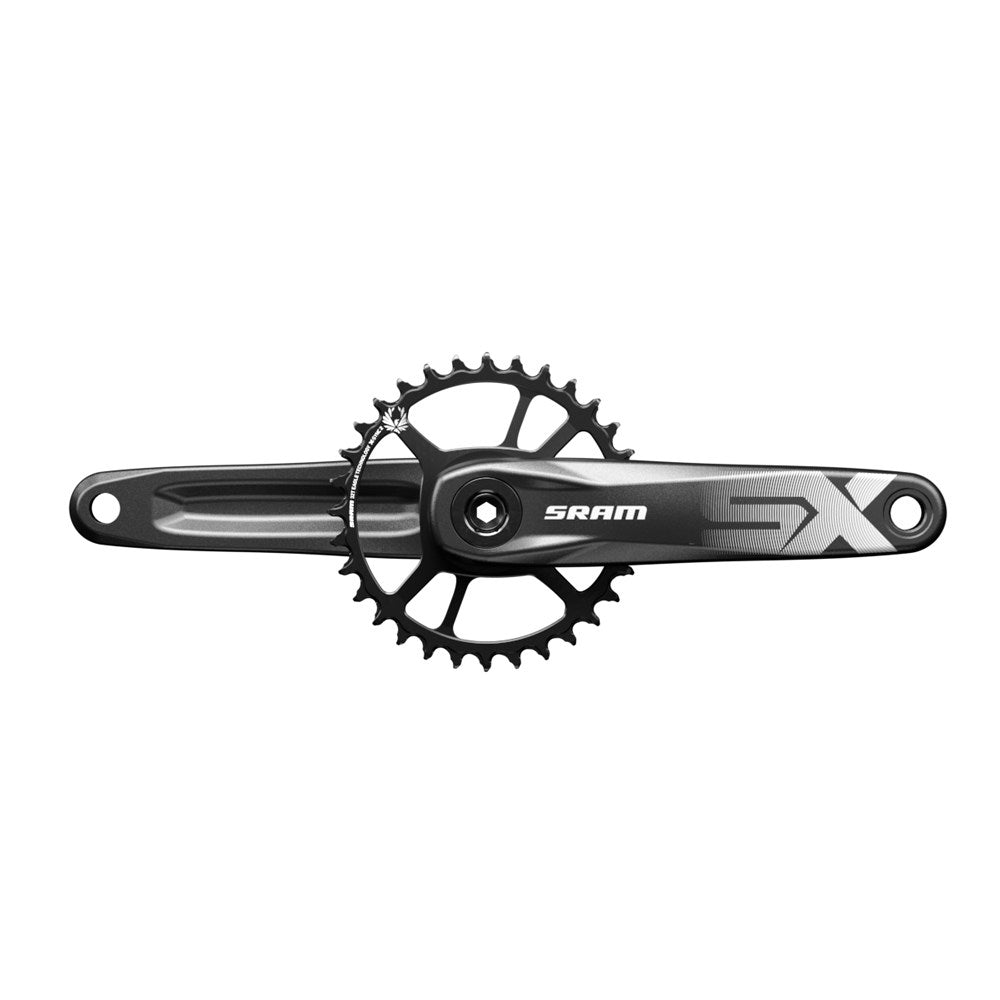 SRAM Crankset SX Eagle Boost 148 DUB 12 Speed 175mm with Direct Mount 32 Tooth X-Sync with Steel Chain Ring A1
