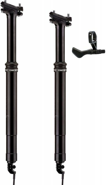 Brand-X Ascend Kids Dropper Seatpost (70mm) 27.2MM X 315MM BLACK 70MM