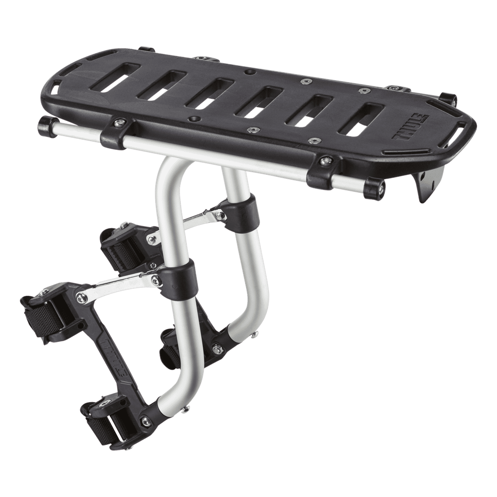 The Thule Tour bike rack is a patented rack that attaches to the front or rear of most bicycles, from full suspension mountain bikes to road bikes.


A bike rack is the best way to load your bike with gear or bike accessories. This heavy-duty bike...