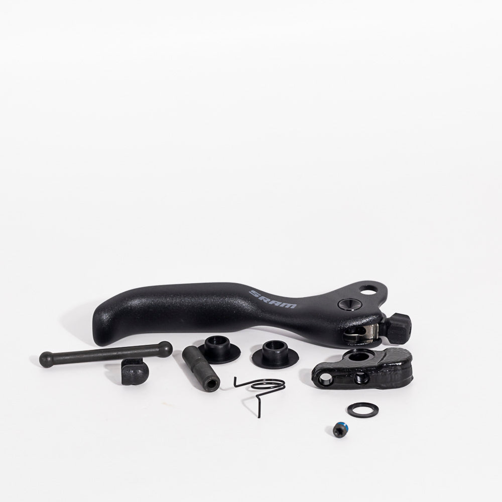 SRAM Disc Brake Lever Blade Kit Guide R / RE - Aluminium Black V2 (Includes Blade, Pin, Reach Knob, Cam, Pushrod & Bearings)