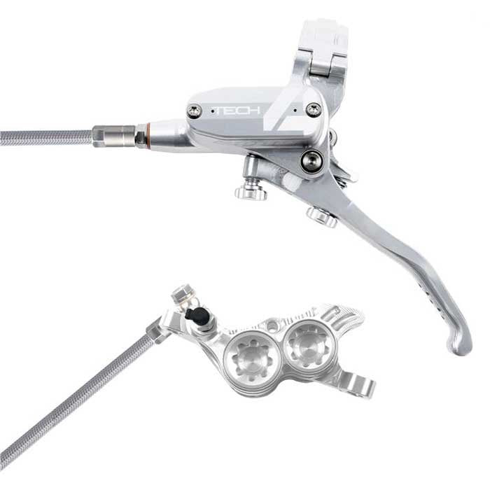 Hope Tech 4 Master Cylinder, V4 Calliper, Black / Silver, RH