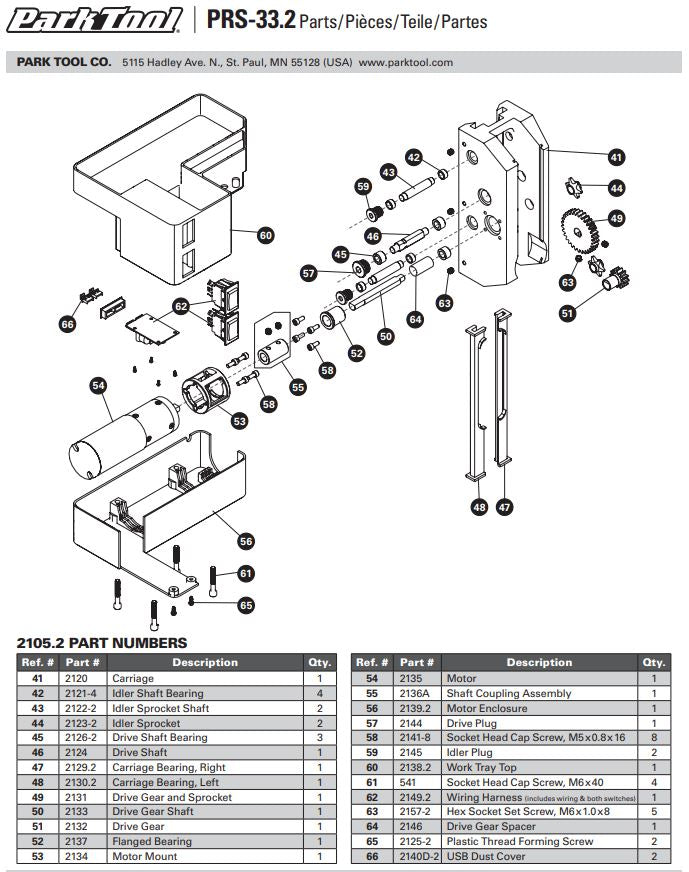 PRS-33.2 Part List 2 of 2