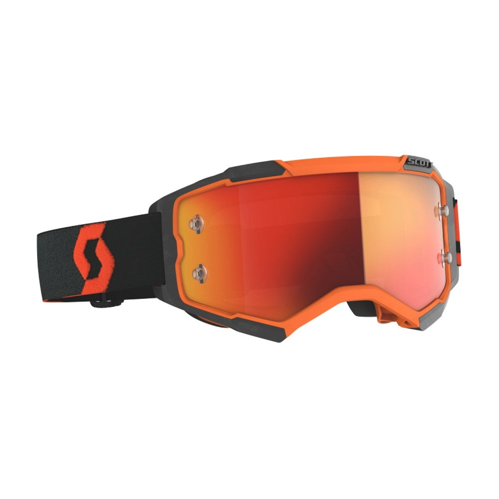 Scott Fury Goggle Orange/Black Orange Chrome Works Lens
