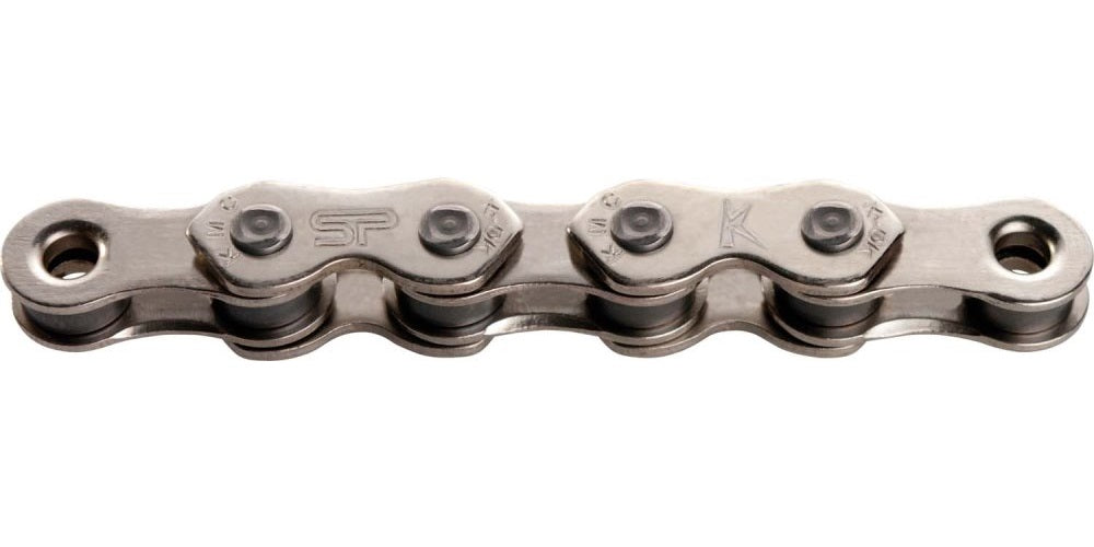 KMC - K810 1spd Chain (1/2" x 3/32") Silver/Silver