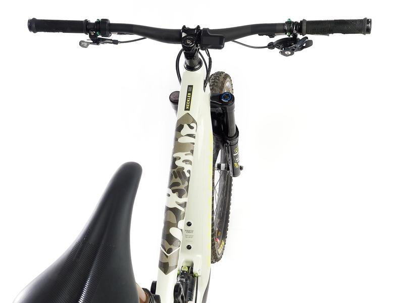 All Mountain Style Honeycomb Frame Guard, Clear/Camo Chainstay